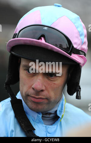 Pferderennen Sie - National Hunt - Lingfield Park Stockfoto