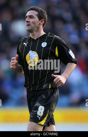 Fußball - npower Football League One - Huddersfield Town gegen Sheffield Mittwoch - das Galpharm Stadium. Huddersfield Town Sheffield Mittwoch Stockfoto