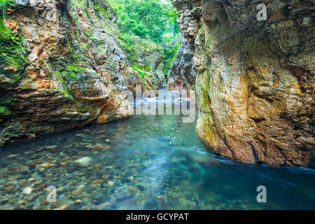 Halb keine Keikoku, Cicada-Schlucht, in Namoku, Gunma, Japan Stockfoto