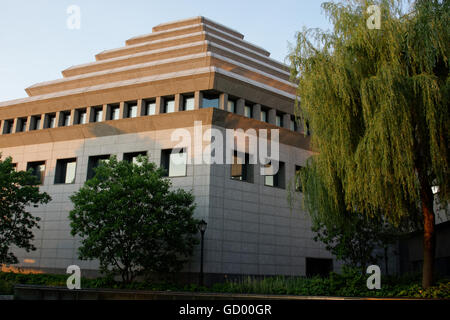 Das Museum of Jewish Heritage in Battery Park City, Manhattan, New York City. Stockfoto