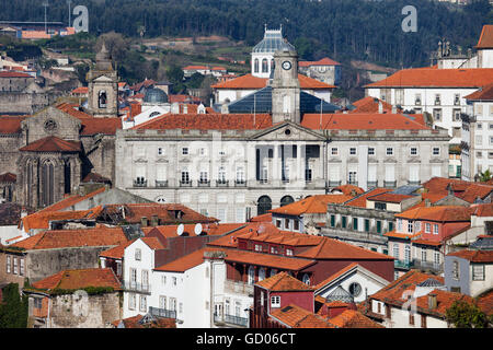 Palacio da Bolsa (Stock Exchange Palast) Stadtbild im historischen Stadtzentrum von Porto, Portugal, Stockfoto