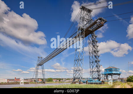 Schwebefähre Newport Gwent, Süd-Wales, UK. Stockfoto