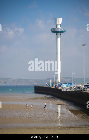 Weymouth Jurassic Skyline Stockfoto