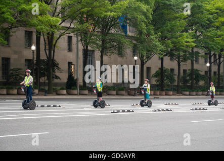 Segway-Tour in Washington, D.C. Stockfoto