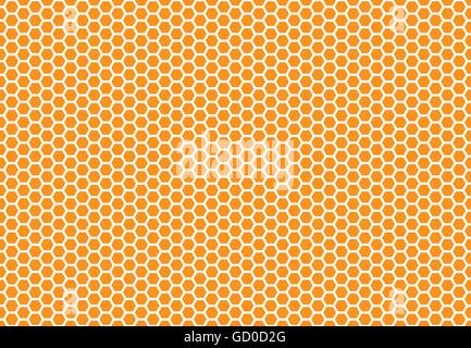 Waben Sie-nahtlose Hintergrund. Einfache, nahtlose Muster der Bienen Waben. Abbildung. Vektor. Geometrischen Drucken. Stock Vektor