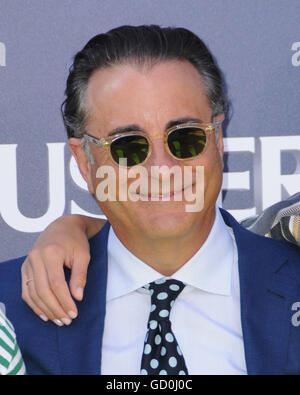 Hollywood, CA, USA. 9. Juli 2016. Andy Garcia. Anreise für die Premiere von Sony Pictures "Ghostbusters" im TCL Chinese Theatre statt. Bildnachweis: Birdie Thompson/AdMedia Credit: Birdie Thompson/AdMedia/ZUMA Draht/Alamy Live-Nachrichten Stockfoto