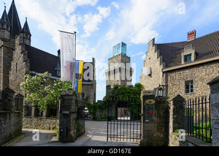 Waidhofen ein der Ybbs: Rothschild Burg mit Bergfried, Mostviertel, Niederösterreich, Niederösterreich, Österreich Stockfoto