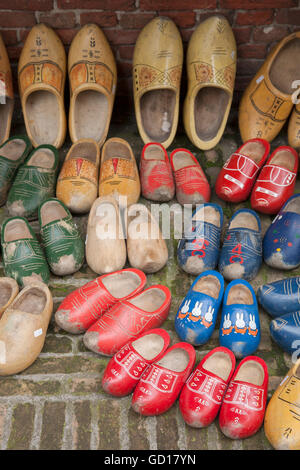 Clogs im Shop; Delft; Holland; Niederlande; Europa Stockfoto