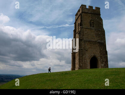 Glastonbury Tor, Somerset, Großbritannien Stockfoto