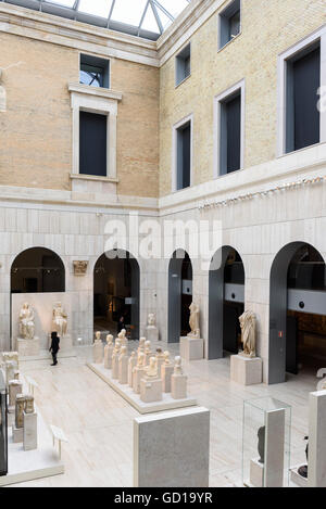 Madrid. Spanien. Ausstellung der Antikensammlung im nationalen archäologischen Museum Spaniens. Museo Arqueológico Nacional. Stockfoto