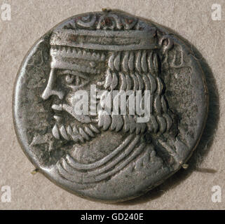 Iran/Persien Münze des parthischen Königs Vologases I. (R. 5178