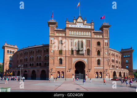 Plaza de Toros (Stierkampfarena), Madrid, Spanien, Europa Stockfoto