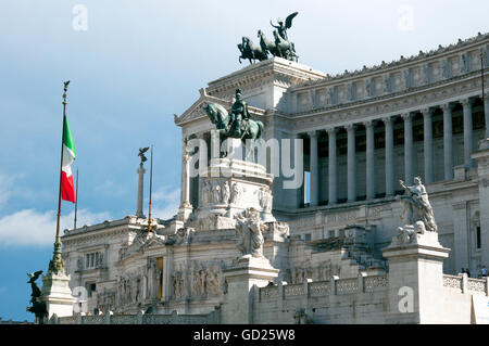 Altare della Patria (Il Vittoriano), Rom, Latium, Italien, Europa Stockfoto