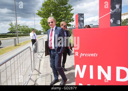 Bjørn Kjos zeigen, Gründer und CEO von Norwegian Air Shuttle, fotografiert auf der Farnborough International Air, Hampshire, England, UK Stockfoto