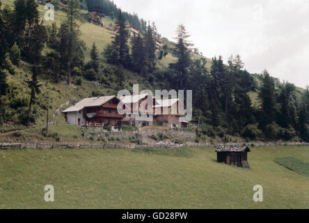 Geographie / Reisen, Österreich, Tirol, Landschaften, Brandberg im Zillertal, 1960, Zusatz-Rechte-Clearences-nicht vorhanden Stockfoto