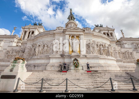 Il Vittoriano Rom Stockfoto