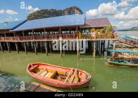 Koh Panyi Dorf Thailand Stockfoto