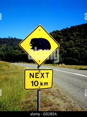 Australien New South Wales typischen Straßenschild Adrian Baker Stockfoto