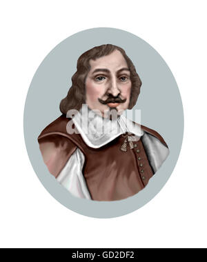 Samuel de Champlain, 1567-1635, Explorer Stockfoto