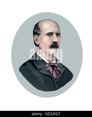 Charles Marie Widor, 1844-1937, Organist, Komponist Stockfoto