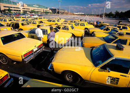 New York City taxi Stockfoto