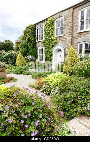 Bosvigo Haus und Gärten Truro Cornwall England UK Stockfoto