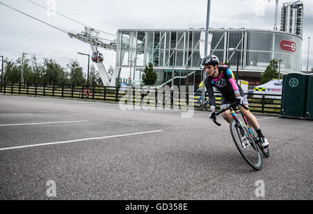 Red Hook Criterium London 2016 Radfahren Crit Fixie Stockfoto