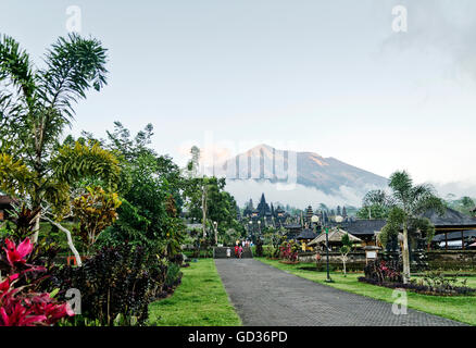 Besakih Tempel Komplex Wahrzeichen Attraktion in Bali Indonesien Stockfoto