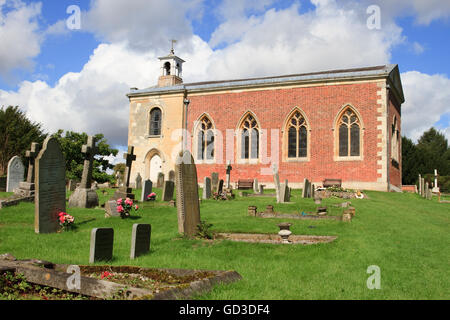 Pfarrkirche St. Andreas, Wimpole, England. Stockfoto