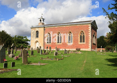 Pfarrkirche St. Andreas, Wimpole, England. Stockfoto