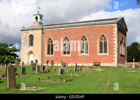 Pfarrkirche St. Andreas, Wimpole, England. Stockfoto