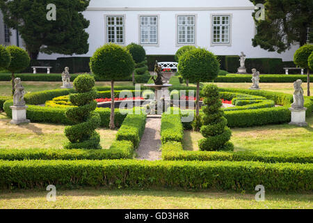 Parkplatz, Gut Panker Manor, Kerkermeister, Panker, Schleswig-Holstein Stockfoto