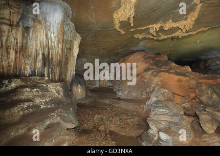 Kutumsar Höhle, Bastar, Chhattisgarh, Indien, Asien Stockfoto