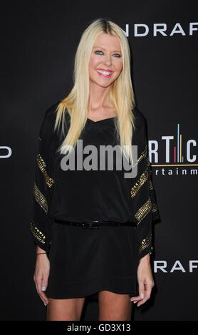 Los Angeles, CA, USA. 11. Juli 2016. Tara Reid im Ankunftsbereich für UNGEDRAFTETE Premiere, Arclight Hollywood, Los Angeles, CA 11. Juli 2016. Bildnachweis: Elizabeth Goodenough/Everett Collection/Alamy Live-Nachrichten Stockfoto