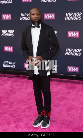Darnell Jones bei der Ankunft für VH1 Hip Hop Honors: All Hail The Queens, David Geffen Hall im Lincoln Center, New York, NY 11. Juli 2016. Foto von: Lev Radin/Everett Collection Stockfoto