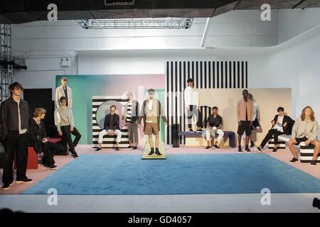 New York, NY, USA. 11. Juli 2016. Teilnahme für New York Herren Tag - präsentiert von Cadillac, Industria Superstudios, New York, NY 11. Juli 2016. Bildnachweis: Achim Harding/Everett Collection/Alamy Live-Nachrichten Stockfoto
