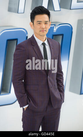 London, UK. 12. Juli 2016. John Cho besucht die UK-Premiere von "Star Trek Beyond" am Empire Leicester Square am 12. Juli 2016 in London, England. Bildnachweis: Gary Mitchell/Alamy Live-Nachrichten Stockfoto