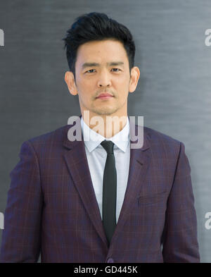 London, UK. 12. Juli 2016. John Cho besucht die UK-Premiere von "Star Trek Beyond" am Empire Leicester Square am 12. Juli 2016 in London, England. Bildnachweis: Gary Mitchell/Alamy Live-Nachrichten Stockfoto