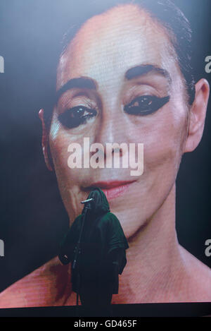 Turin, Italien. 12. Juli 2016. anohni bei Blumen Festival am 12. Juli 2016 in Turin, Italien Credit: schwarz Mail presse/alamy leben Nachrichten Stockfoto