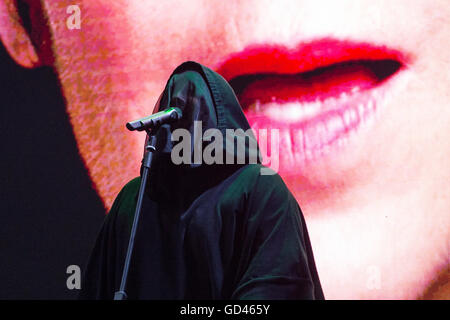 Turin, Italien. 12. Juli 2016. anohni bei Blumen Festival am 12. Juli 2016 in Turin, Italien Credit: schwarz Mail presse/alamy leben Nachrichten Stockfoto