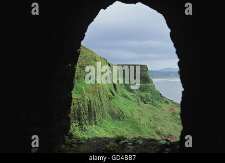 Bekal Fort während der Monsun Stockfoto