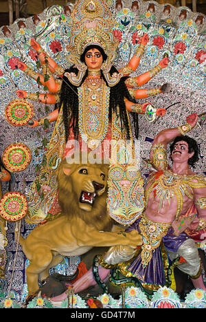 Göttin Durga Stockfoto