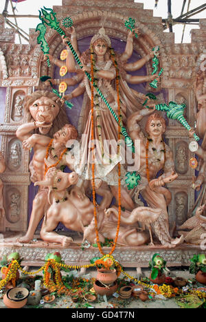 Göttin Durga Stockfoto