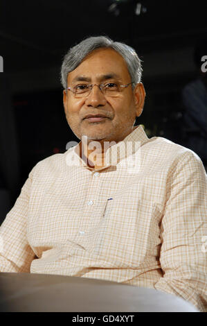Nitish Kumar Stockfoto