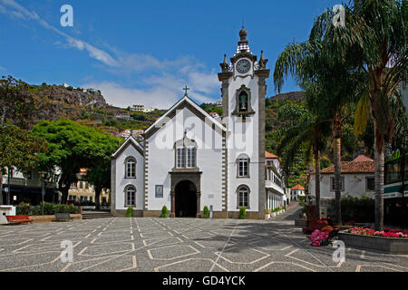 Kirche Igreja de Sao Bento, Ribeira Brava, Insel Madeira, Portugal Stockfoto
