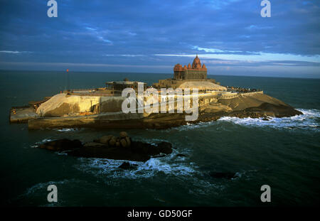 Vivekanand Fels Denkmal Stockfoto