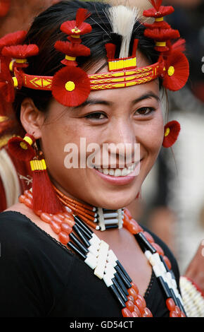 Naga-Tribal Stockfoto