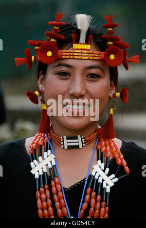 Naga-Tribal Stockfoto