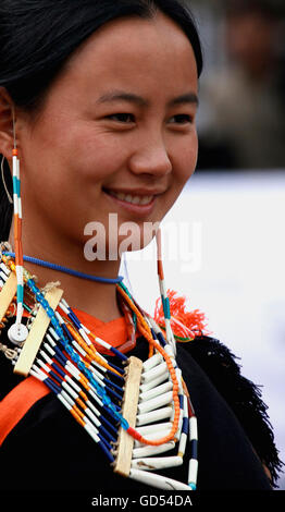 Naga-Tribal Stockfoto