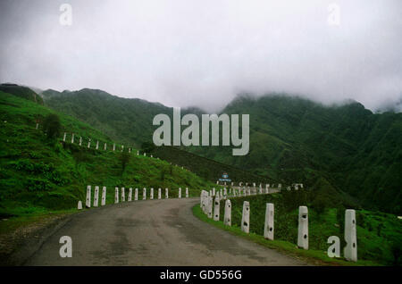 Weg zum Nathu - La Stockfoto